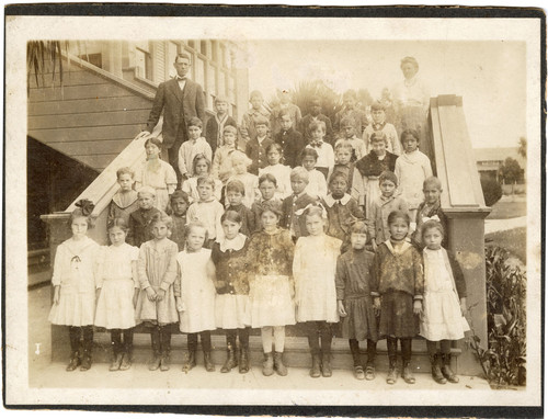 First Grade Class Photo, Haydock School, Oxnard