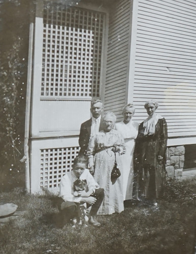 Daily Family Photo Outside of Michigan Home