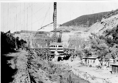St. Francis Dam Construction