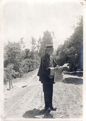 Chinese Male Worker at Limoneira