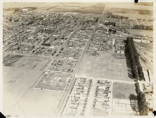 Aerial View of Oxnard Boulevard Looking North