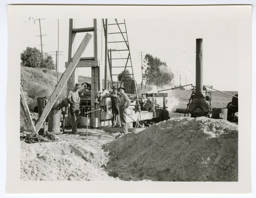 S. F. Catey Drilling at Zone Mutual Water Co. Well