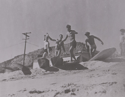 Surfing on the Sand