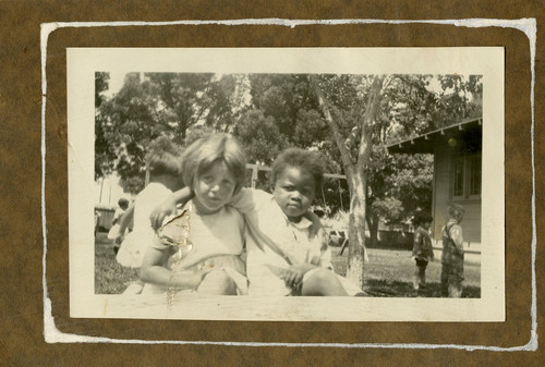 Two Children at Palm Street Kindergarten