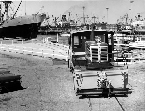 Dock Scene at Port Hueneme Commercial Harbor