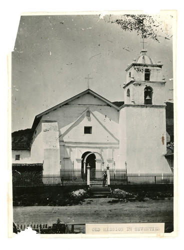 Old Buenaventura Mission, 1870s