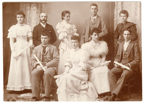 Kennard's Business College Graduating Class, 1893