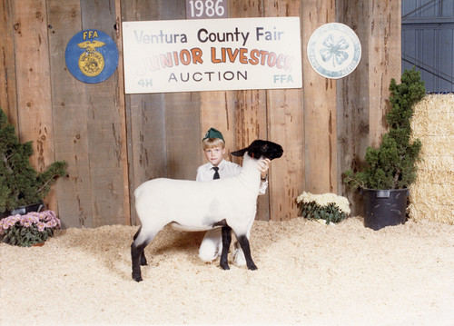 Scott Peck and "Wizard" at Ventura County Fair