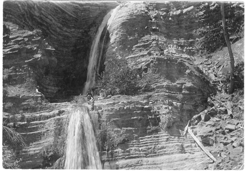 Falls on Upper Matilija Creek