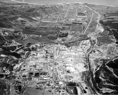 Ventura River Valley Aerial View