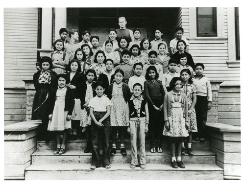 Mountain View School, Fillmore 5th Grade Class, 1938