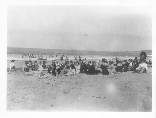 Group at Chautauqua on the Beach