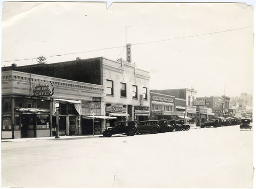 Main Street Ventura, between Palm and Oak