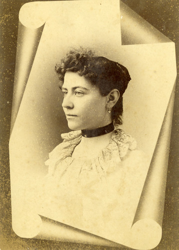 Mamie Mitchell, Bust Portrait