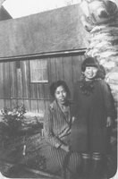 Mrs. Inadomi and Daughter, Midori