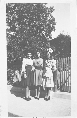 Three Fashionable Young Women