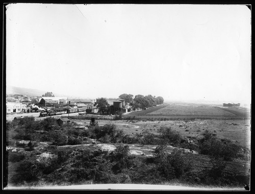 Ventura Mill & Lumber Company and Surrounding Buildings