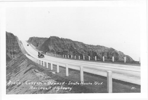 Asacus Canyon - Oxnard - Santa Monica Blvd. - Roosevelt Highway