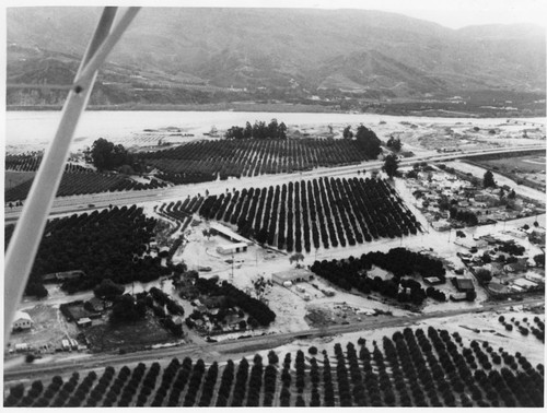 Aerial View of Flood