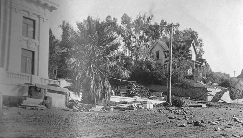 Ventura City Hall after the 1914 flood