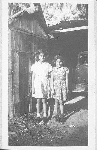 Viola and Lupe De La Rosa as Girls