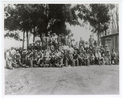 Group Portrait, Filipino Farm Workers at Arneill Ranch