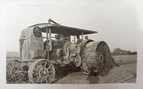 Two Men on Tractor