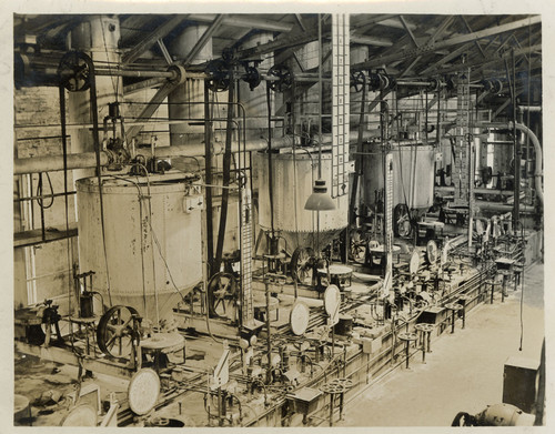 Interior View of Oxnard Sugar Beet Factory