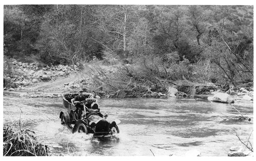 Auto Fording Portion of San Antonio Creek