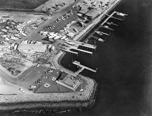 Aerial View of Ventura Marina, 1966