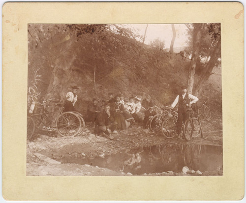 Bicycle Outing, 1890's
