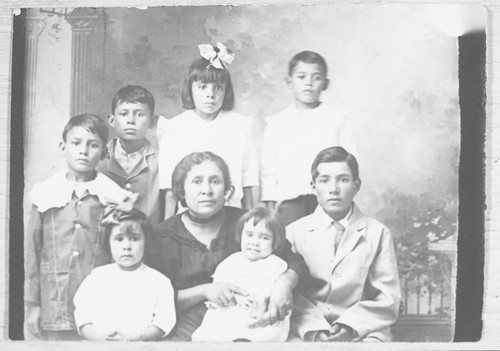 Mother and Seven Children