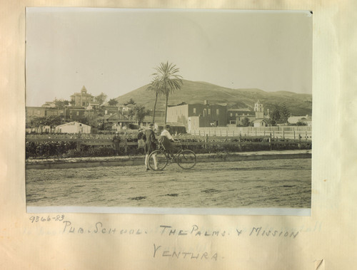 Cycling in Ventura, 1896