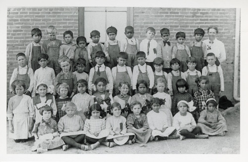 Group Photo of Hill School Students