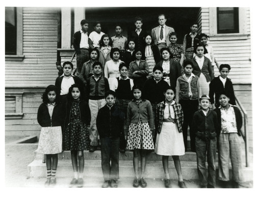 Mountain View School, Fillmore 6th Grade Class, 1939