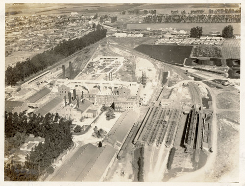 Aerial View of Oxnard Sugar Beet Factory