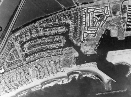 Ventura Harbor, Aerial View