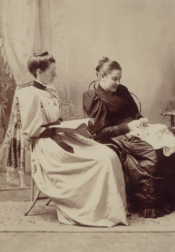 Althea Malden and Mrs. Bard