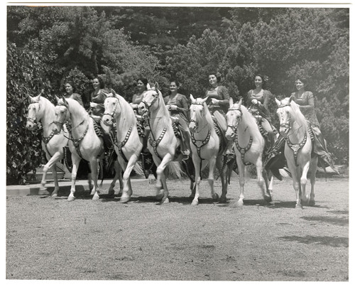 Camarillo Ladies Riding Horseback