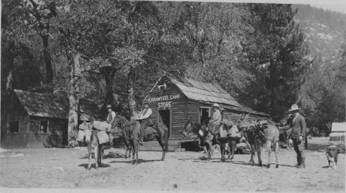 Kings Canyon in 1903 04-05 and 1912