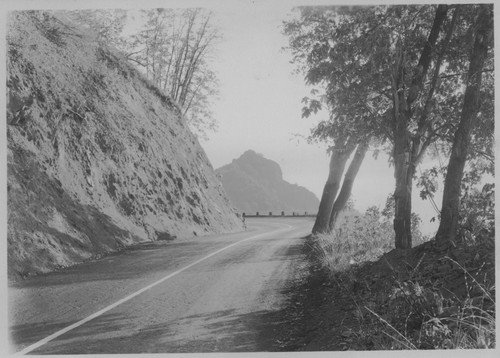 View on hiway above hospital rock Seq Park