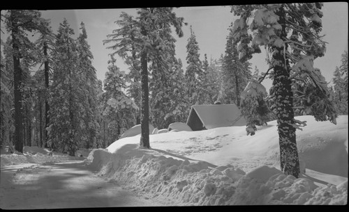 Snow houses, Grant Village
