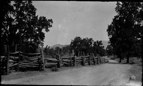 Wooden fence, unknown