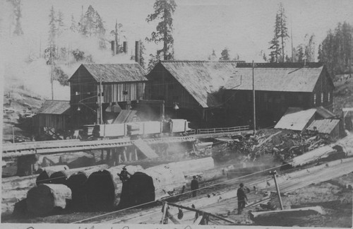 Saw Mill at Converse Basin