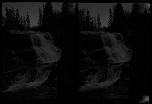 Waterfall Stereograph