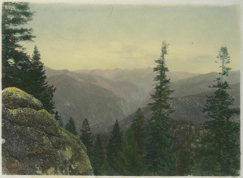 View of High Sierras South Fork