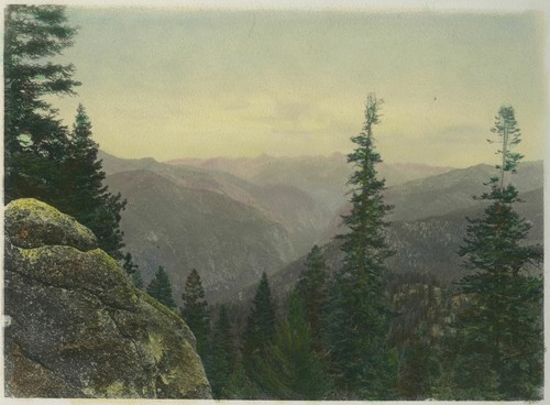 View of High Sierras South Fork