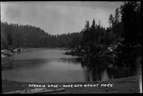 "Sequoia Lake - near Gen Grant Park"