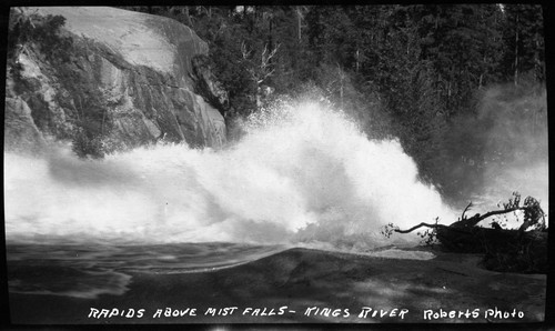 Rapids above Mist Falls
