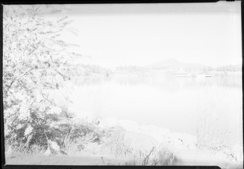 Unknown lake with Gazebo and Resort -like building